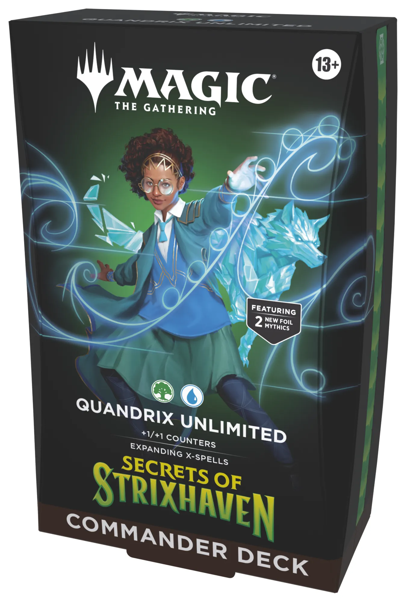 Quandrix Quandary Deck Box